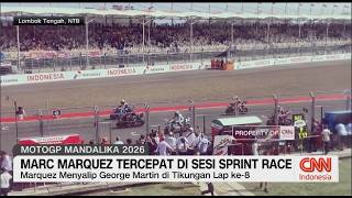 Marc Marquez Tercepat di Sprint Race MotoGP Mandalika 2026, Siap Hadapi Main Race