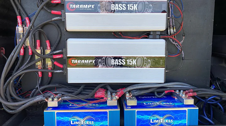 Smoldering Bass! 4 Sundown Zv6 15s On 2 Taramps Bass 15ks With Limitless Lithium Reserves