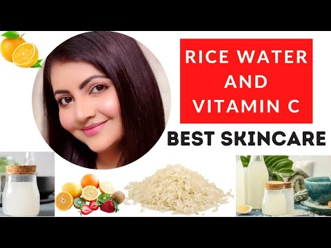 RICE WATER & VITAMIN C FOR FACE | SLEEPING MASK FOR SKIN BRIGHTENING & PORE TIGHTENING | RARA |