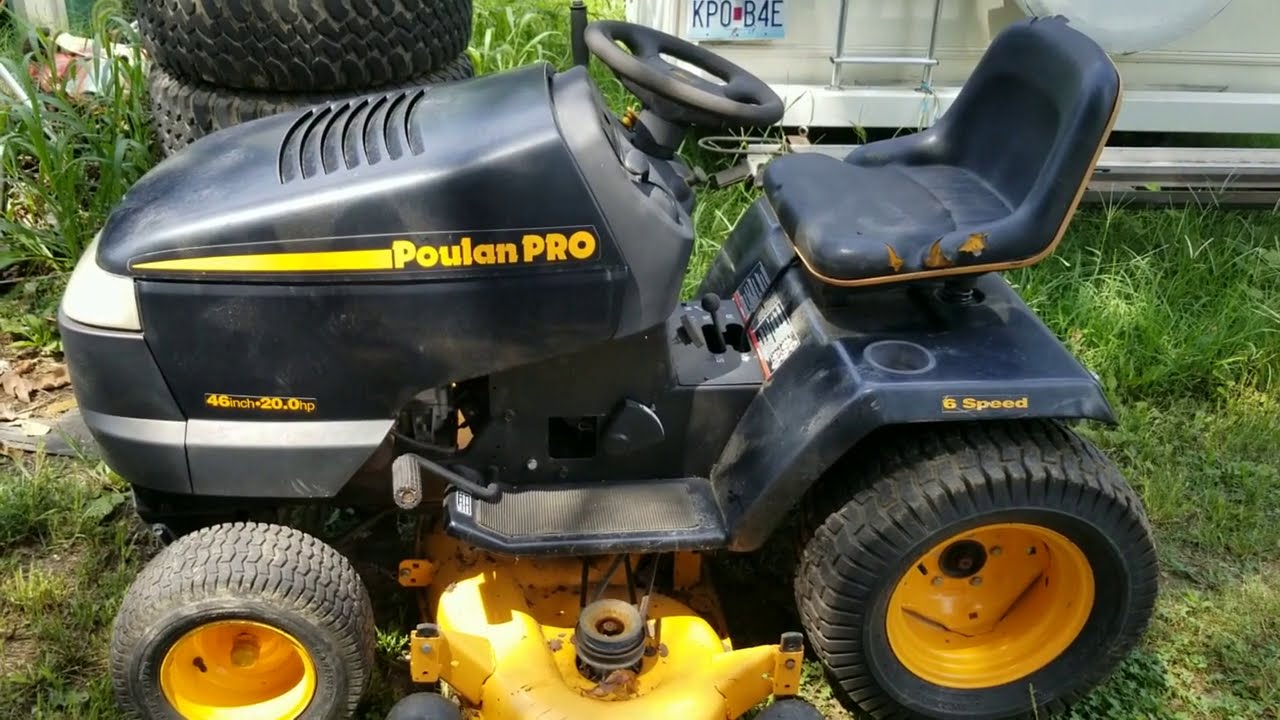 Riding lawn mower fuel tank leak. (Poulan Pro) YouTube