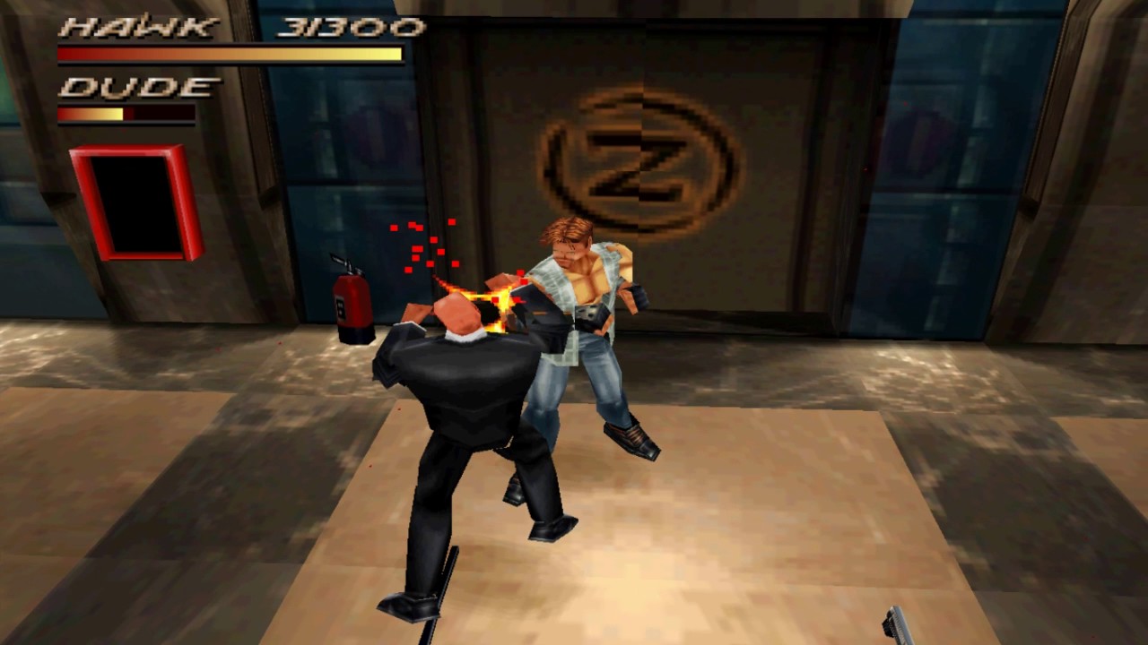 Fighting Force PS1 (Normal Difficulty) - Hawk Manson Playthough (Chapter1)