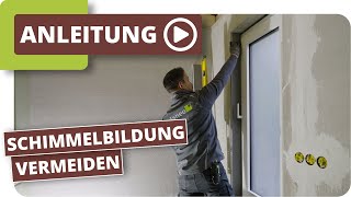 Schimmel in den Fensternischen verhindern