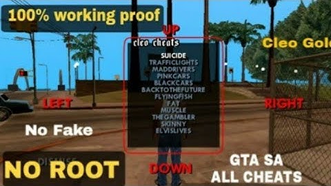 How To Install Cleo Mods On GTA San Andreas Mobile 100% Working