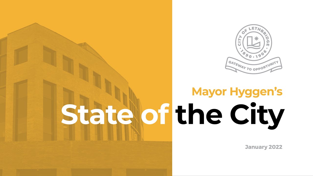 Mayor Hyggen's 2022 State of the City Address - YouTube