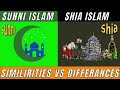 Shia vs Sunni Similarities and Differences COMPARISON - Sect Comparison