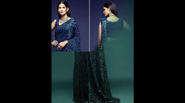 Latest Sequins Saree Collection at Veeshack.com 😍😍 #sareelove #saree #sequins #glitter #sparkle