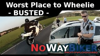 The Worst Place to Wheelie - Yamaha FZR 1000 (Yamaha FZR1000)