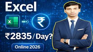 INCOME 2835 PER WORK IN EXCEL #excel If you want EXTRA INCOME sitting at home then see | ONLINE I... screenshot 5