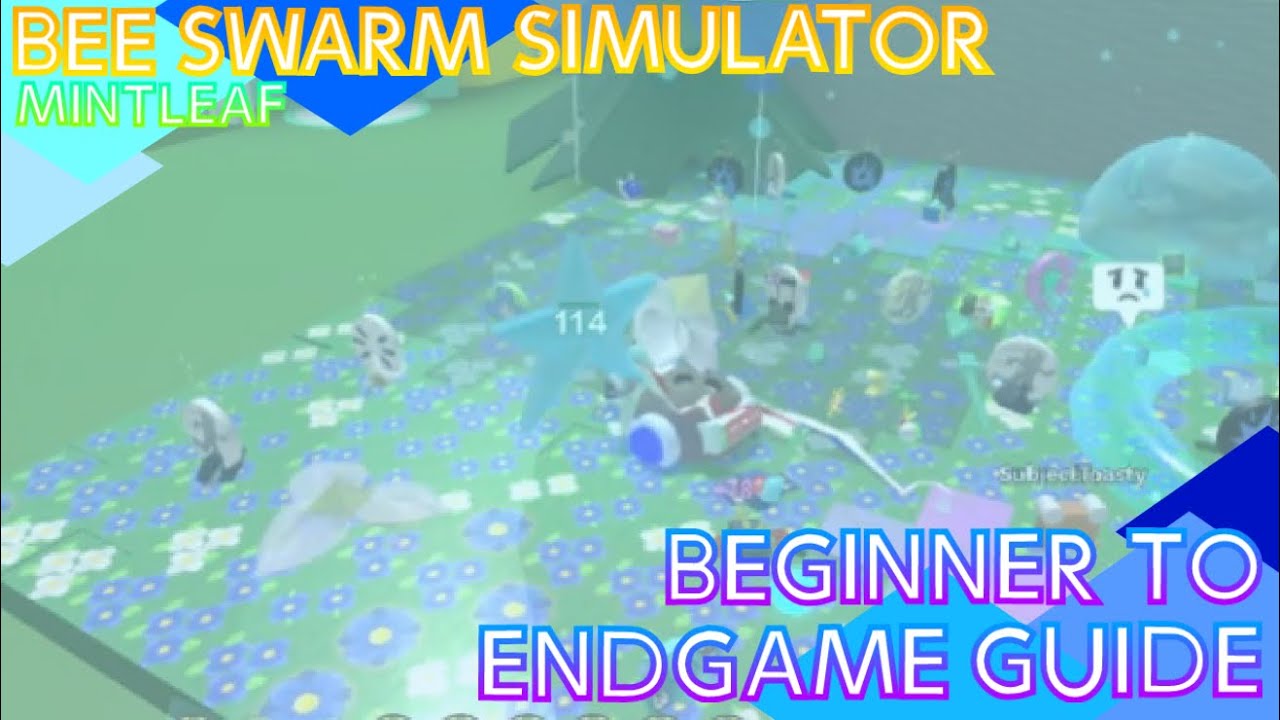 a mid to endgame guide my friend sent me, so ill forward it to you :  r/BeeSwarmSimulator