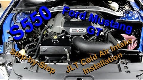 How to install 2015+ Mustang JLT Cold Air Intake Step-by-Step