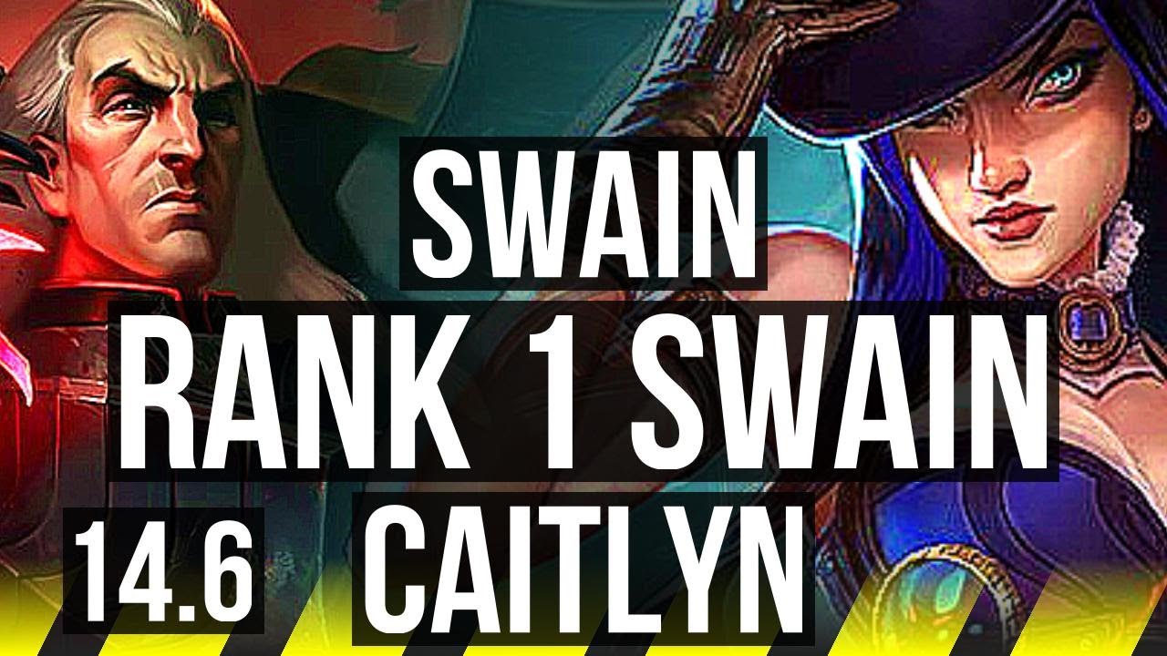SWAIN & Nautilus vs CAIT & Karma (ADC) Rank 1 Swain, 15/4/13