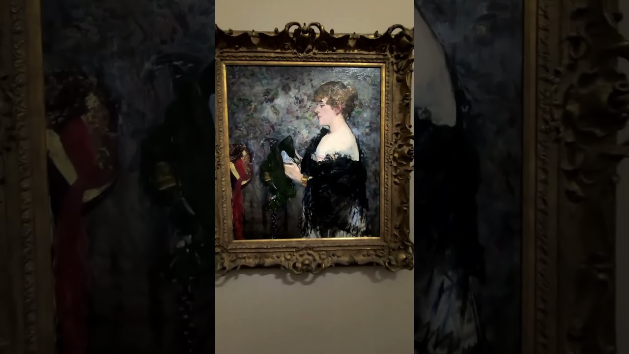 Edouard Manet, At the Milliner's (La Modiste), (1881).