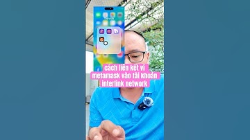 cách liên kết ví metamask vào tài khoản interlink network #interlinknetwork #metamask