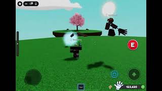 Scary guy levitates and makes him unmovable from his position 