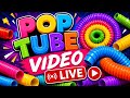 Relaxing Voicing of POP tube l Diy( live) #live #asmr #satisfying