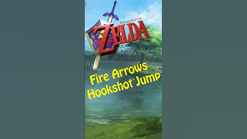 This Fire Arrow Hookshot Trick Changes Everything #zelda #speedruning #randomizer #ocarinaoftime