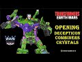 Transformers - Opening Decepticon Combiners Crystals