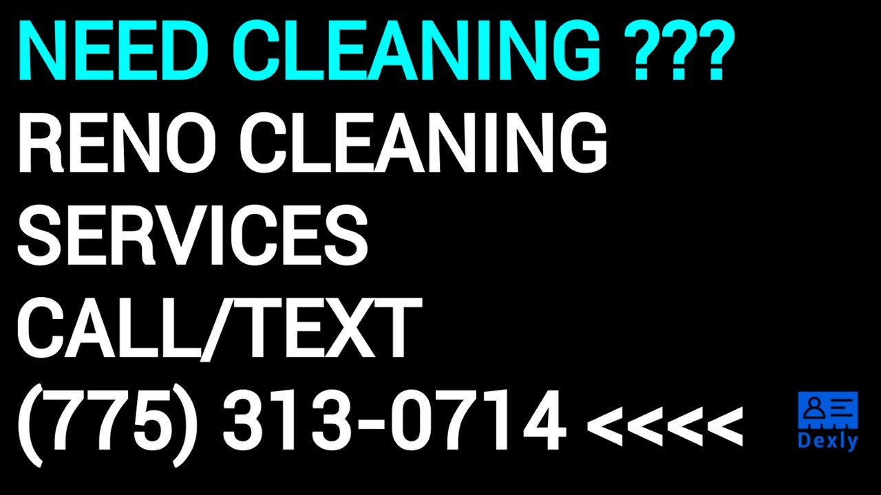 House Cleaning cleaning Reno NV CALL (775) 3130714 YouTube