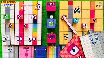 Looking for Numberblocks NEW 80 Puzzle Tetris Shape | ASMR chirping of birds