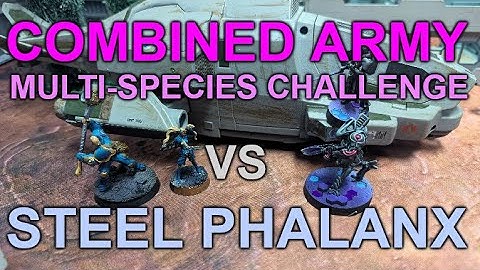Infinity N5 Battle Report - Combined Army Multispecies Challenge vs Steel Phalanx (Area of Interest)