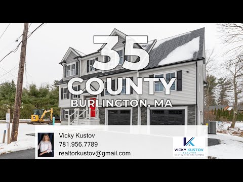 35 County Road, Burlington, MA home video tour