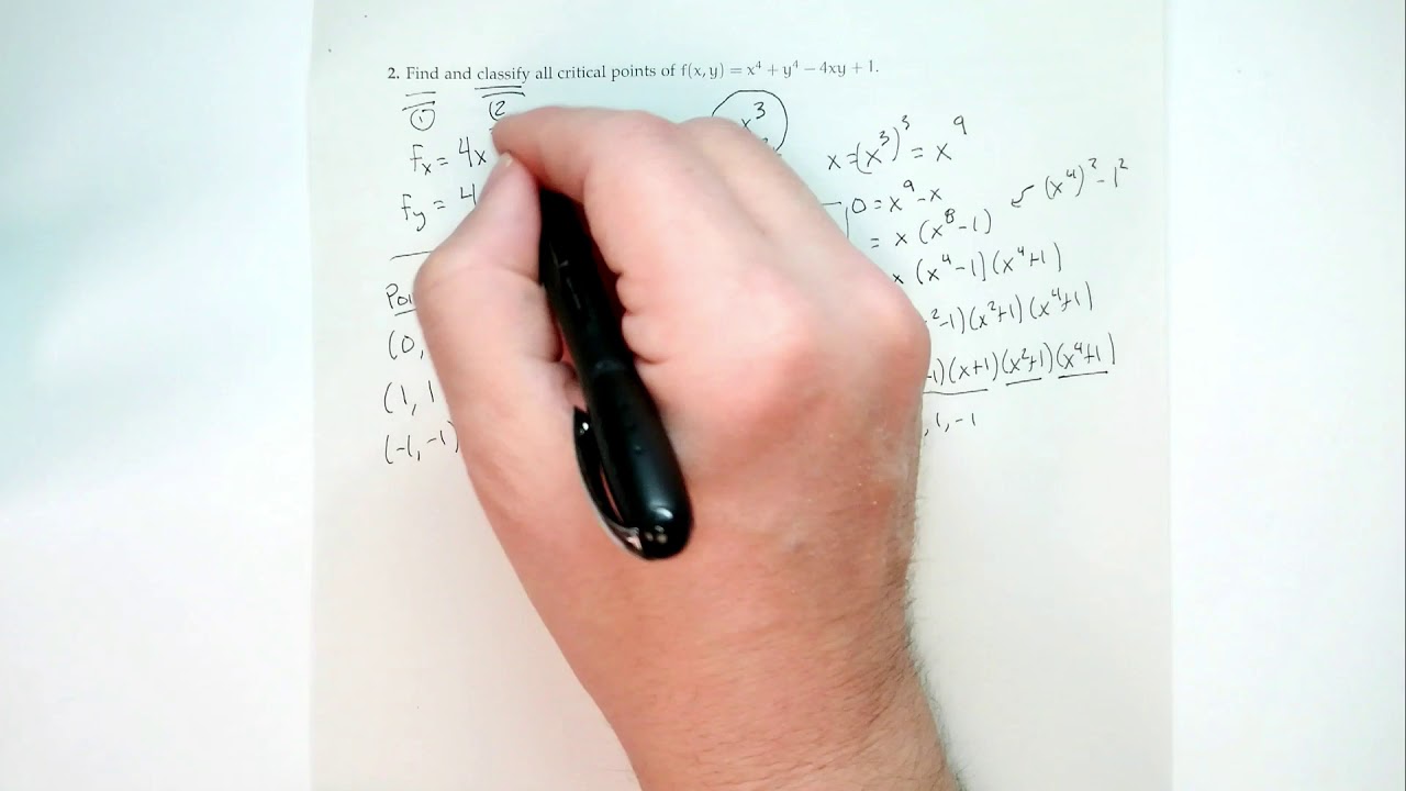 Spring 2020, Math 265, Exam 2 walk-through - YouTube