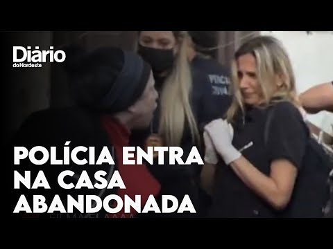 Polícia entra na casa abandonada de Margarida Bonetti