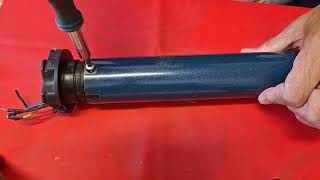 How to open SOMFY roller shutter (Deffective Capacitor)