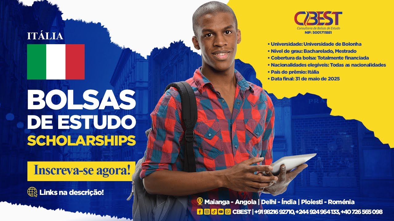 BOLSA DE ESTUDOS DA UNIVERSIDADE DE BOLONHA 2025 26 EM ITÁLIA ...
