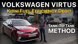 VW Virtus 1.5 Turbo DCT Quick Mileage Test | Fuel Efficiency Compared w/ Verna 1.5 Turbo DCT | Aug