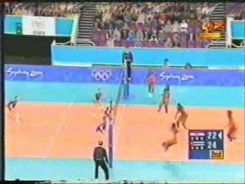 CUBA VS CROACIA SIDNEY 2000 VOLLEYBALL