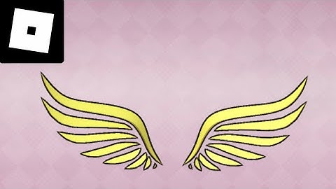 [500 STOCK/FREE UGC] How To Get The *FREE* Golden Wings | ROBLOX My UGC Concepts ^^