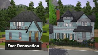 Transforming This Victorian House  The Sims 3 House Design speed Build Renovation
