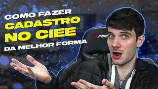 COMO SE CADASTRAR NO SITE DO CIEE PARA O PRIMEIRO EMPREGO | APRENDIZ E ESTÁGIO