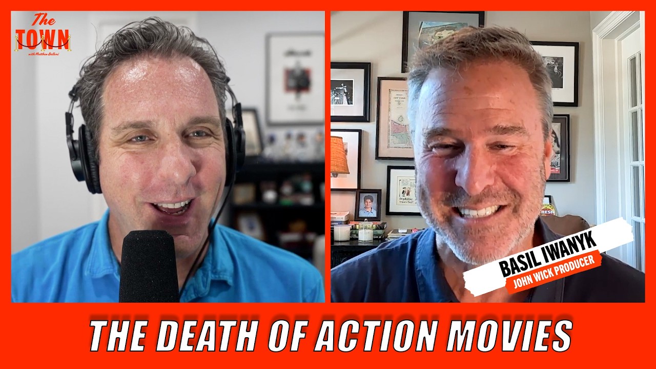 Basil Iwanyk on The Town with Matt Belloni discussing the state of action movies and Thunder Road's strategy (August 2026)