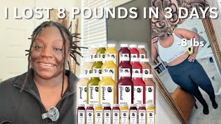 I Lost 8 lbs In 3 Days! | 3 Day Pressed Juice Cleanse