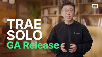 Introducing TRAE SOLO GA Release
