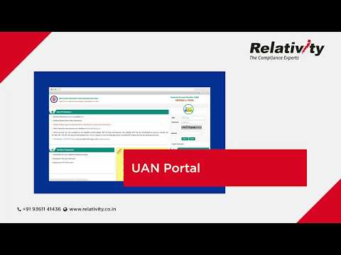 UAN Member Portal - E-Sewa Services