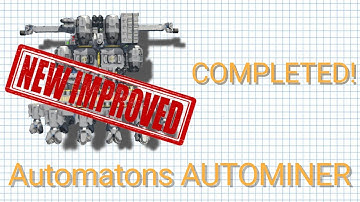 COMPLETE SCRIPT-LESS AUTOMINER  - Space Engineers Automatons (Workshop)