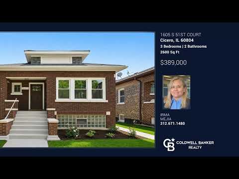 1605 S 51st Court, Cicero, IL home video tour