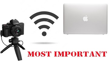 how to connect lumix camera to MacBook Air with Wi-Fi