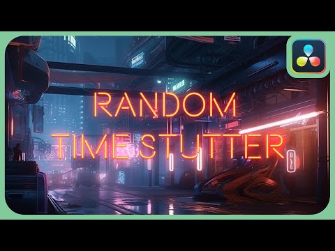 Random Time Stutter Effect | DaVinci Resolve 18 |