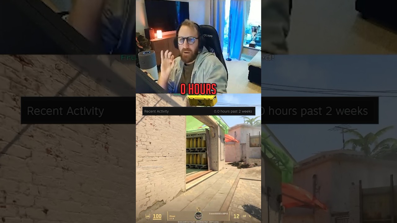 WHAT 0 HOURS IN CS2 LOOKS LIKE