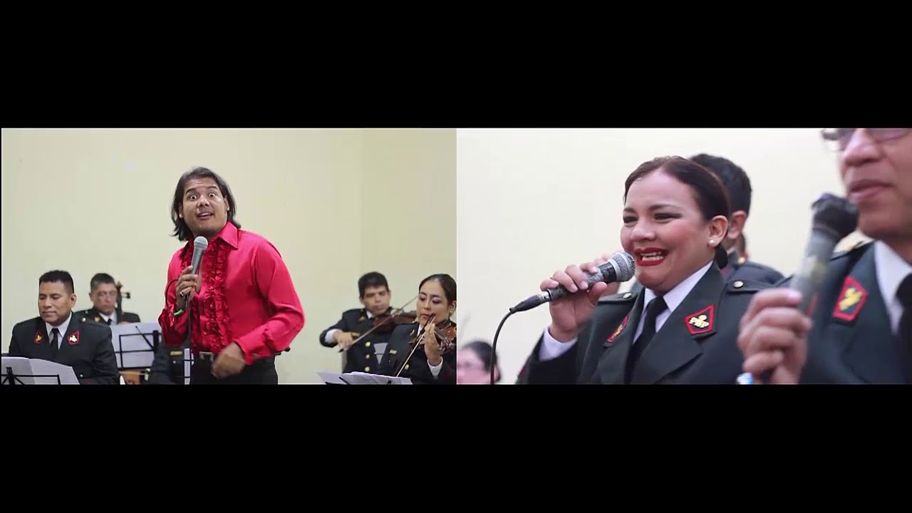 SANDRO - VOY A ABRAZARME A TUS PIES Y TE PROPONGO (COVER) | POLICÍA NACIONAL DEL PERÚ CON TONY CAM