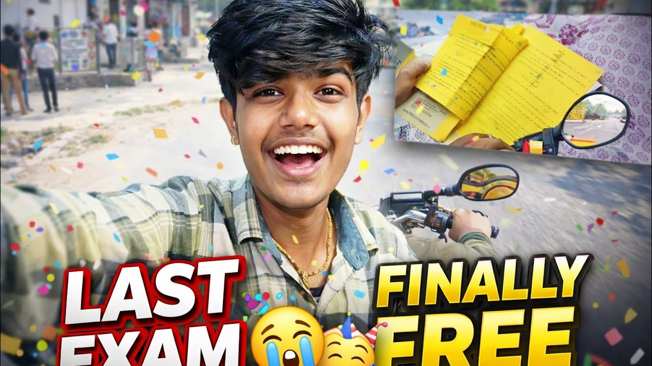 Finally Board Exam Khatam 😭 Freedom Mil Gayi 🎉