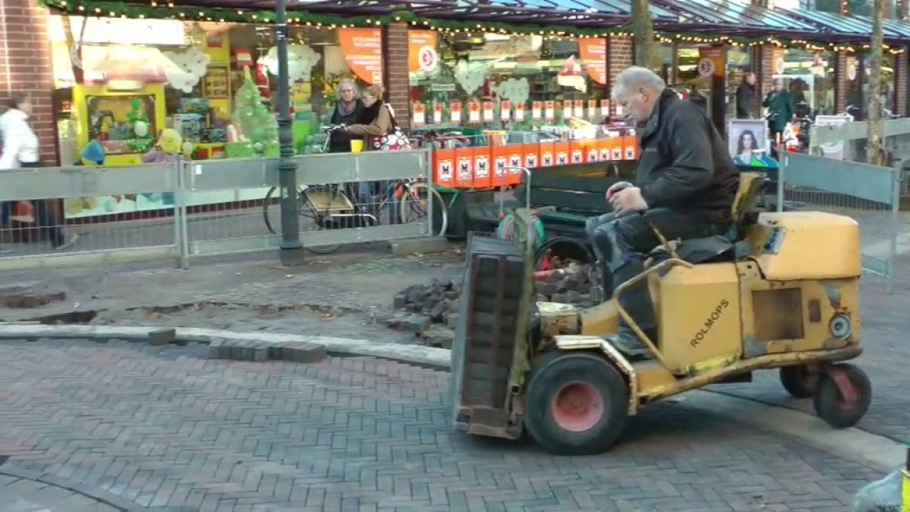 Pflasterarbeiten Voßstraße 2. Teil 24.11.2014