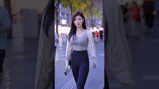 Beautiful Chinese Girl Street Fashion Outfits Style