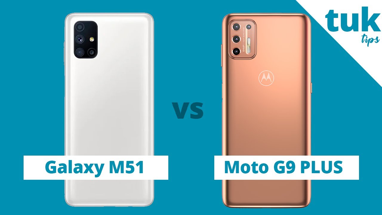 GALAXY M51 vs MOTO G9 PLUS - Comparativo | Especificações - YouTube