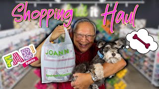 Shopping Haul | Joann | The Sewing Room Channel