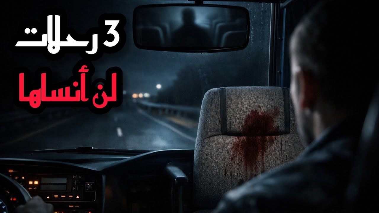 3 قصص مرعبة حدثت لي كسائق حافلة ليلًا